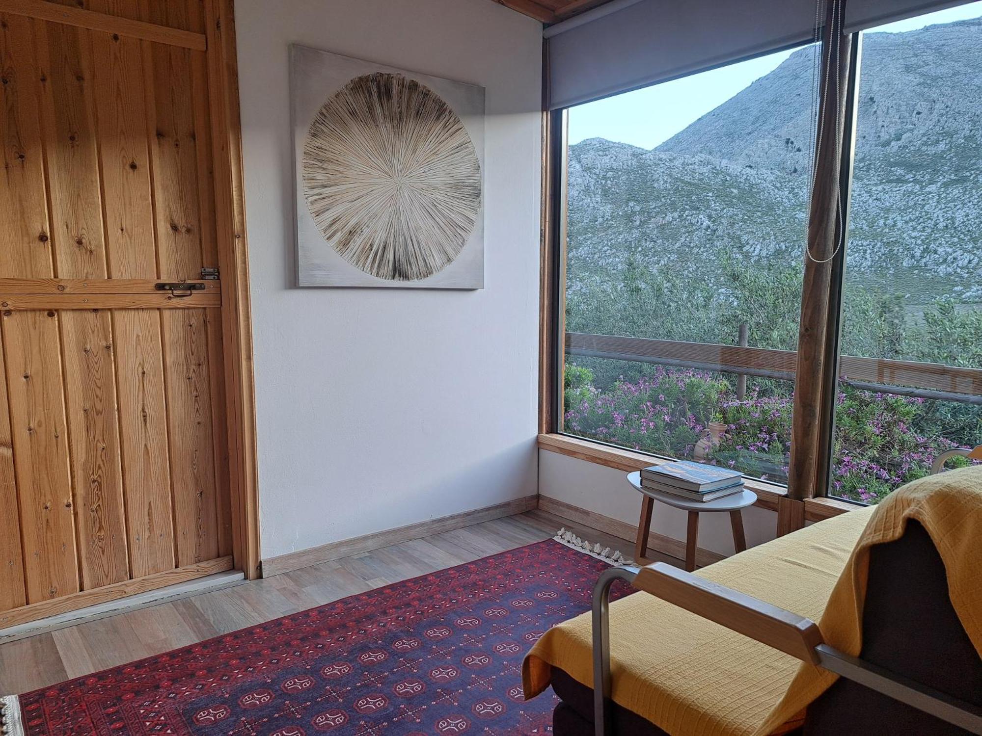 Wooden House At The Mountain-Private Guest House Paranimfoi Ngoại thất bức ảnh